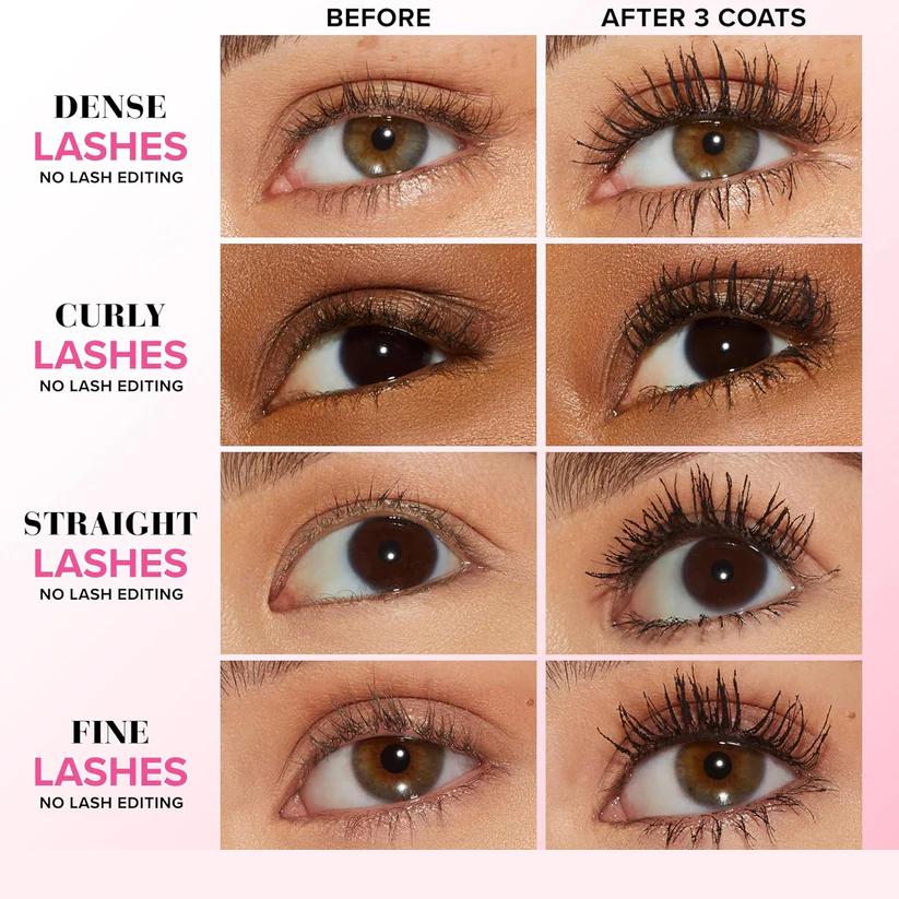 Last Day Buy 1 Get 1 Free✨Lengthening & Curling Mascara – Waterproof, Smudge-Proof Lash Booster