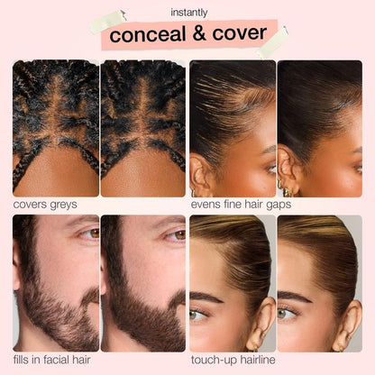 Touch & Go Hair Concealer – Instant Root Touch-Up & Fuller-Looking Hair