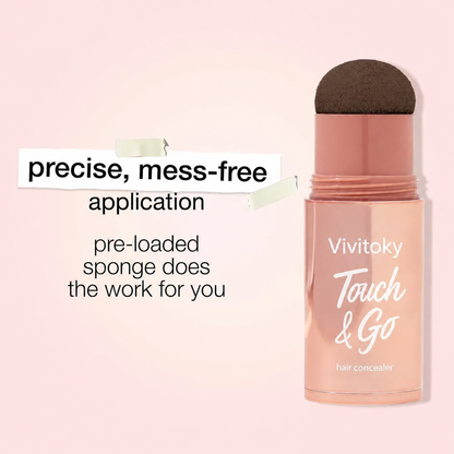 Touch & Go Hair Concealer – Instant Root Touch-Up & Fuller-Looking Hair