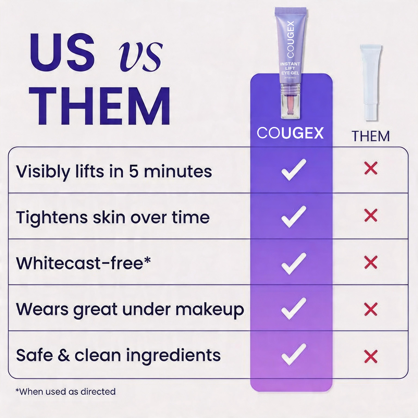 ✨ COUGEX -Eye Bag Instant Eraser