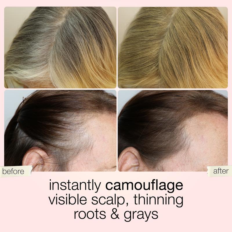 Touch & Go Hair Concealer – Instant Root Touch-Up & Fuller-Looking Hair