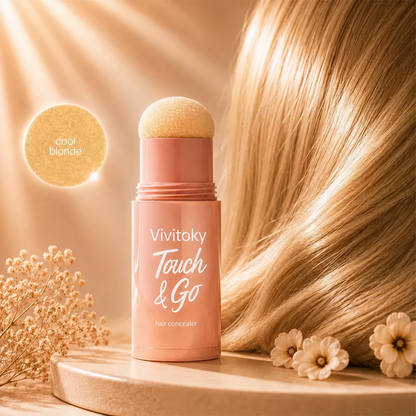 Touch & Go Hair Concealer – Instant Root Touch-Up & Fuller-Looking Hair