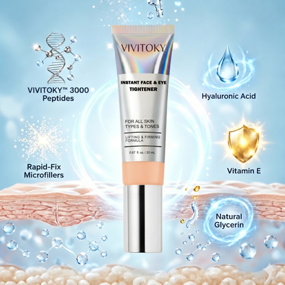 Vivitoky Instant Face Temporary Tightener – Instant visible results in 60 seconds