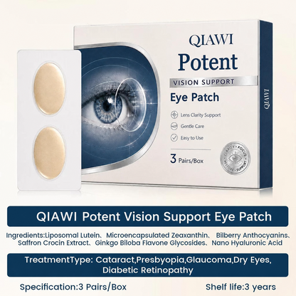 QIAWI® Potent Vision Support Eye Patch👁️✨