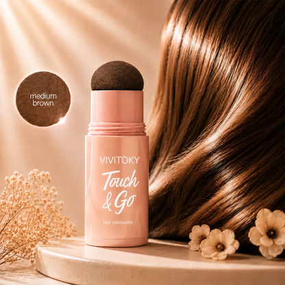 Touch & Go Hair Concealer – Instant Root Touch-Up & Fuller-Looking Hair