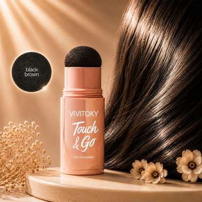 Touch & Go Hair Concealer – Instant Root Touch-Up & Fuller-Looking Hair