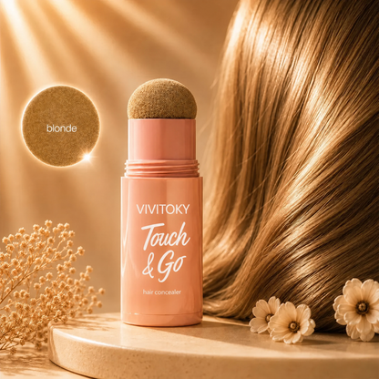 Touch & Go Hair Concealer – Instant Root Touch-Up & Fuller-Looking Hair