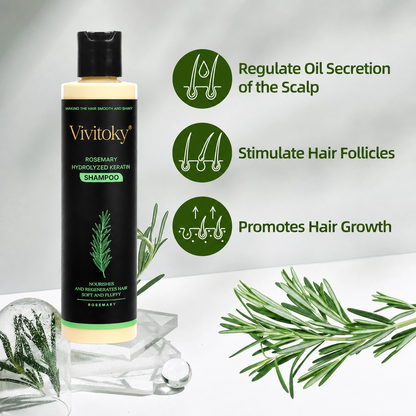🔥LAST DAY 60% OFF - 🌿Vivitoky® Organic Rosemary Hair Growth Shampoo