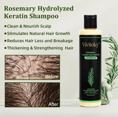 🔥LAST DAY 60% OFF - 🌿Vivitoky® Organic Rosemary Hair Growth Shampoo
