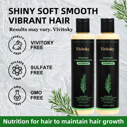 🔥LAST DAY 60% OFF - 🌿Vivitoky® Organic Rosemary Hair Growth Shampoo