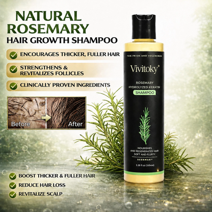 🔥LAST DAY 60% OFF - 🌿Vivitoky® Organic Rosemary Hair Growth Shampoo